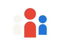 ThreePeopleOneForeFront_illustration_UseBackgroundYellow_RGB