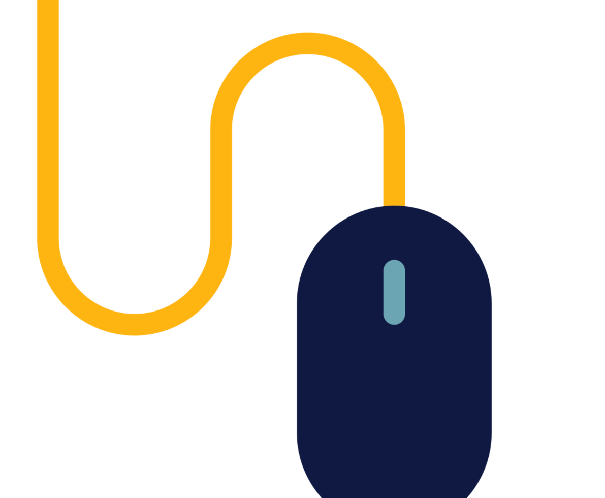 Mouse with wire