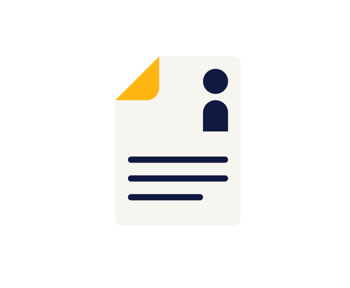 Resume illustration